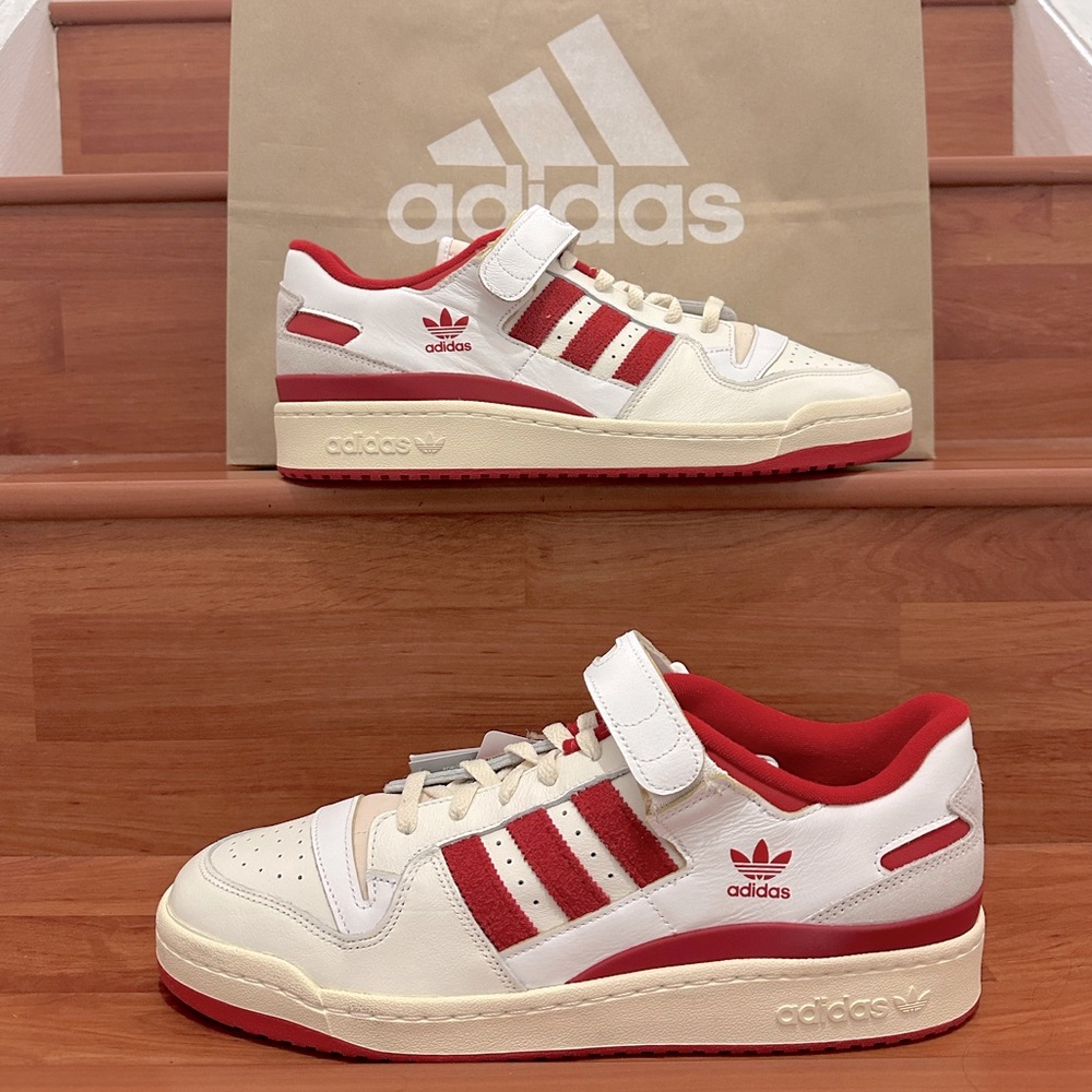 🔴⚪️Adidas FORUM 84 LOW⚪️🔴-GY6981